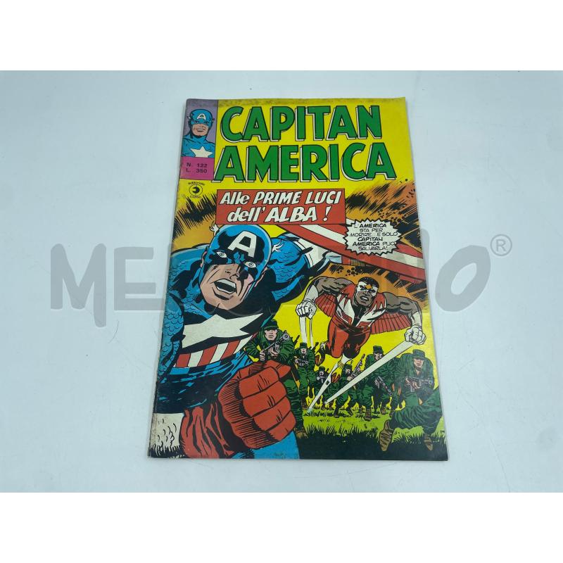 FUMETTO CAPITAN AMERICA EDITORIALE CORNO N.122 | Mercatino dell'Usato Torino via ceresole 1