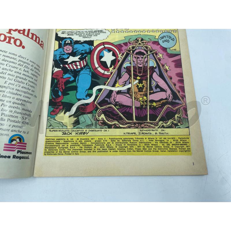 FUMETTO CAPITAN AMERICA EDITORIALE CORNO N.122 | Mercatino dell'Usato Torino via ceresole 2