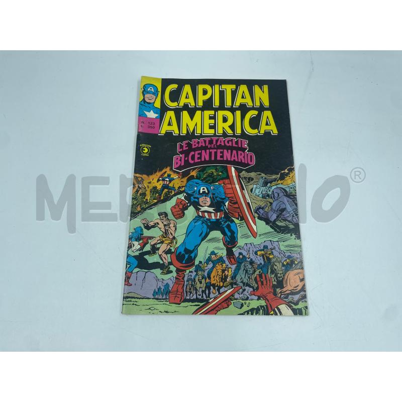 FUMETTO CAPITAN AMERICA EDITORIALE CORNO N.123 | Mercatino dell'Usato Torino via ceresole 1