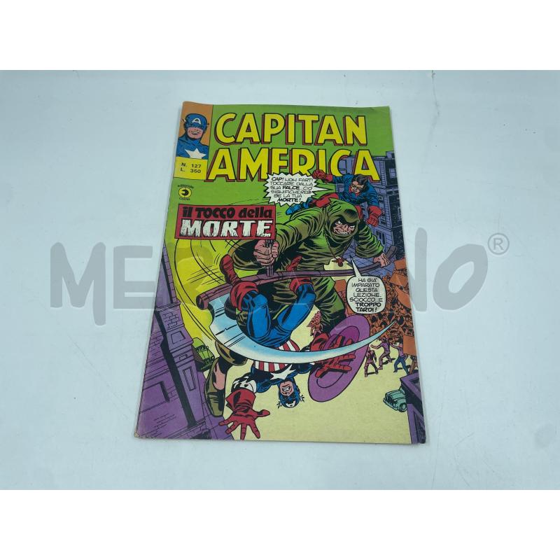 FUMETTO CAPITAN AMERICA EDITORIALE CORNO N.127 | Mercatino dell'Usato Torino via ceresole 1