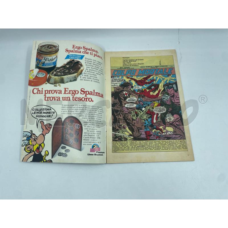 FUMETTO CAPITAN AMERICA EDITORIALE CORNO N.127 | Mercatino dell'Usato Torino via ceresole 2