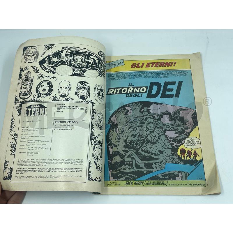 FUMETTO GLI ETERNI EDITORIALE CORNO N.1 | Mercatino dell'Usato Torino via ceresole 3