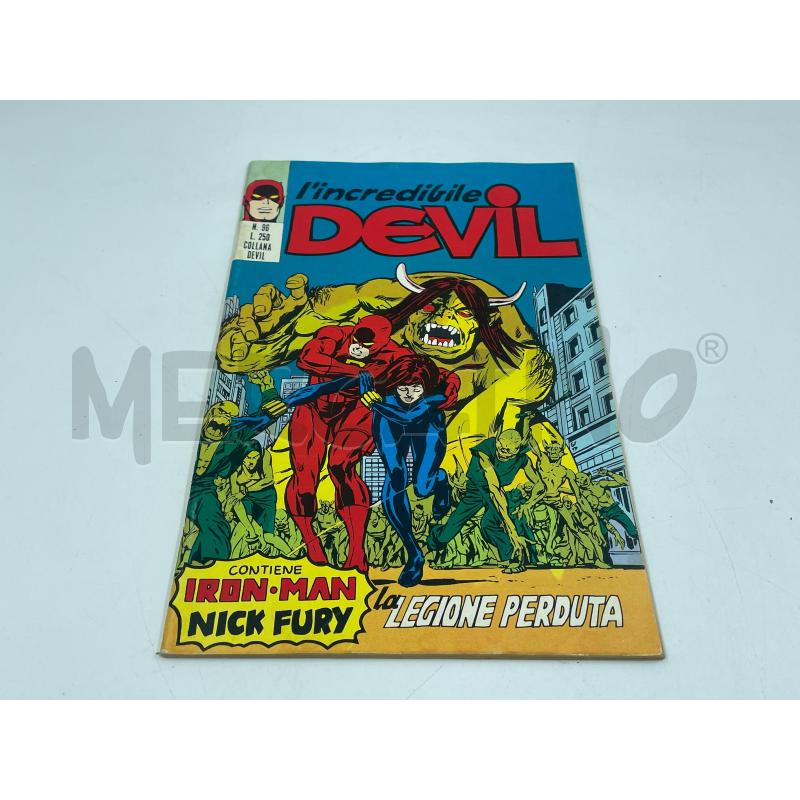 FUMETTO L'INCREDIBILE DEVIL EDITORIALE CORNO N.96 | Mercatino dell'Usato Torino via ceresole 2