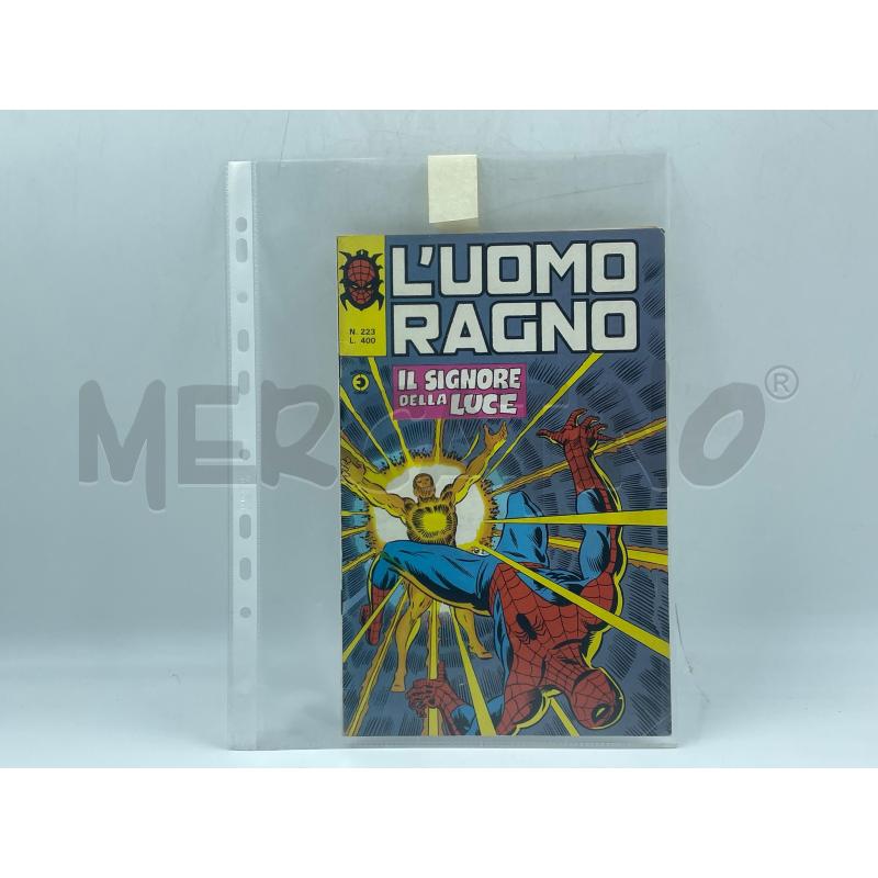 FUMETTO L'UOMO RAGNO EDITORIALE CORNO N.222 | Mercatino dell'Usato Torino via ceresole 1
