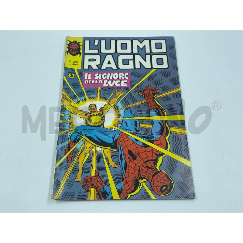 FUMETTO L'UOMO RAGNO EDITORIALE CORNO N.222 | Mercatino dell'Usato Torino via ceresole 2