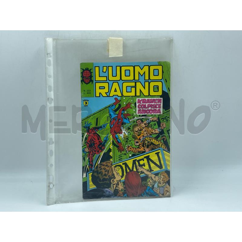 FUMETTO L'UOMO RAGNO EDITORIALE CORNO N.223 | Mercatino dell'Usato Torino via ceresole 1