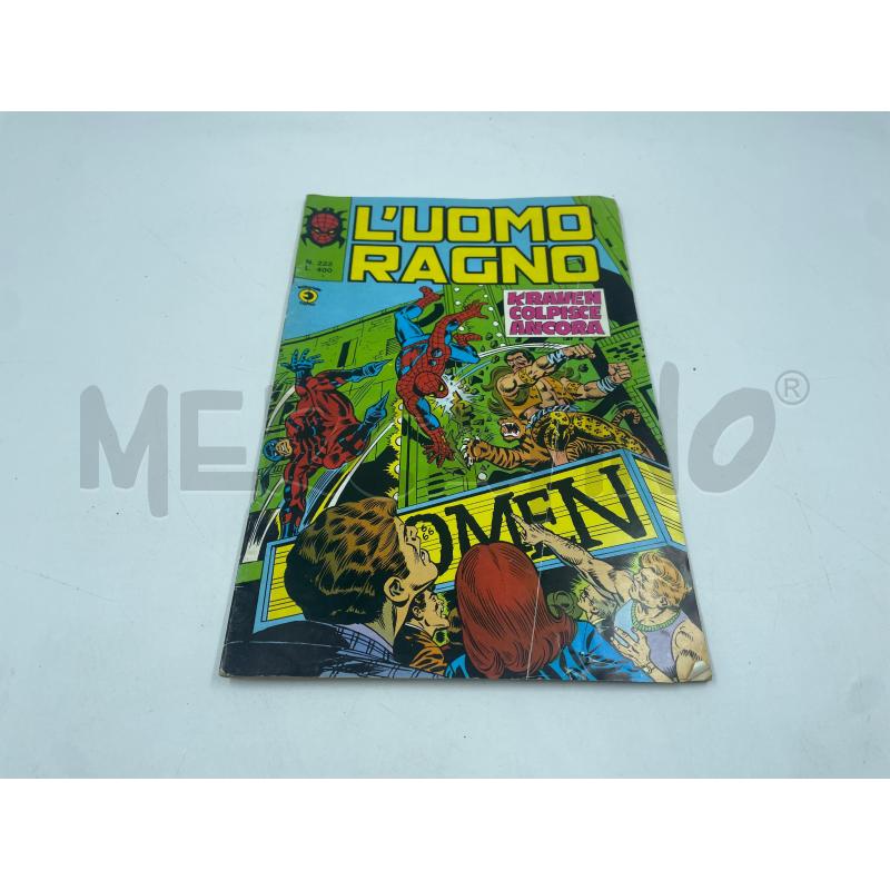 FUMETTO L'UOMO RAGNO EDITORIALE CORNO N.223 | Mercatino dell'Usato Torino via ceresole 2