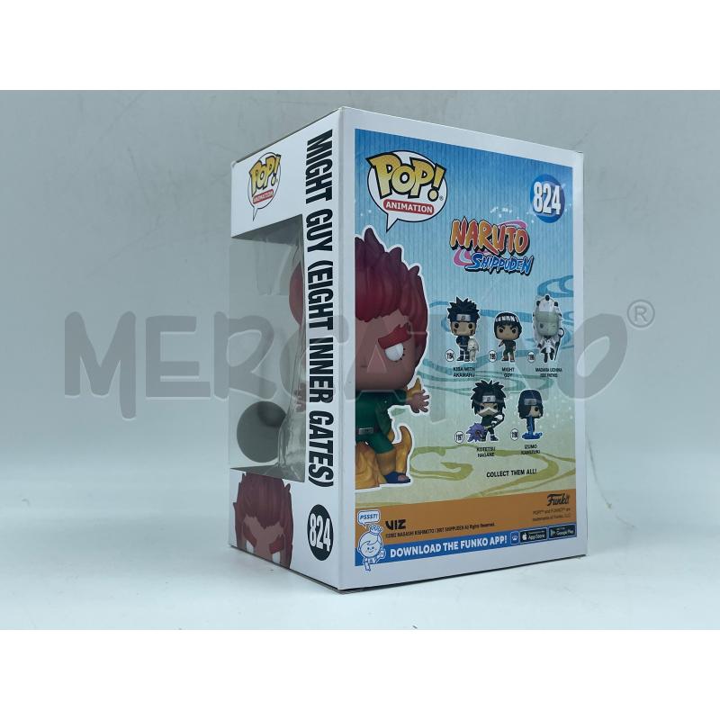 FUNKO POP NARUTO SHIPPUDEN MIGHT GUY 824 | Mercatino dell'Usato Torino via ceresole 3