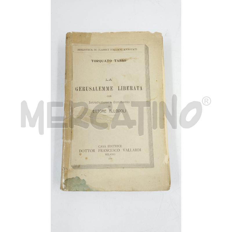GERUSALEMME LIBERATA ANNO 1933 | Mercatino dell'Usato Torino via ceresole 1