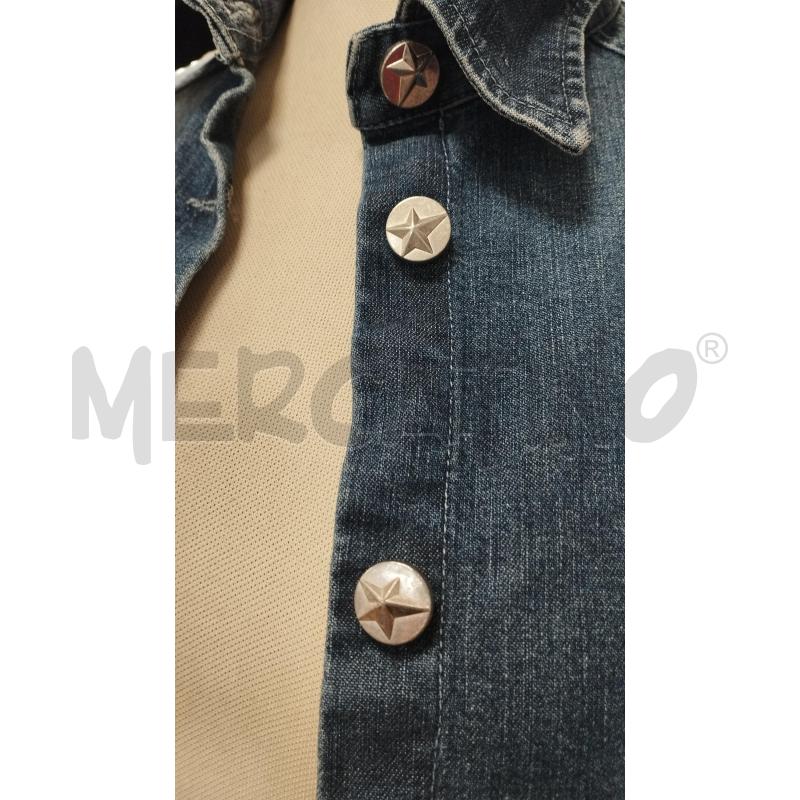 GIACCA DONNA  MUGLER JEANS BLU  | Mercatino dell'Usato Torino via ceresole 3