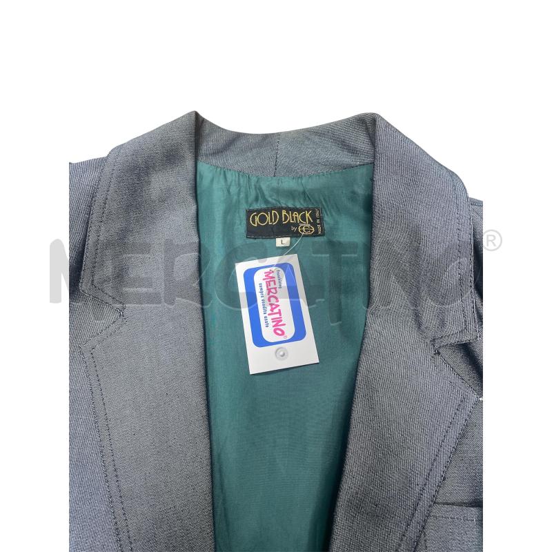 GIACCA GOLD BLACK GRIGIO SARTORIALE CROP | Mercatino dell'Usato Torino via ceresole 5