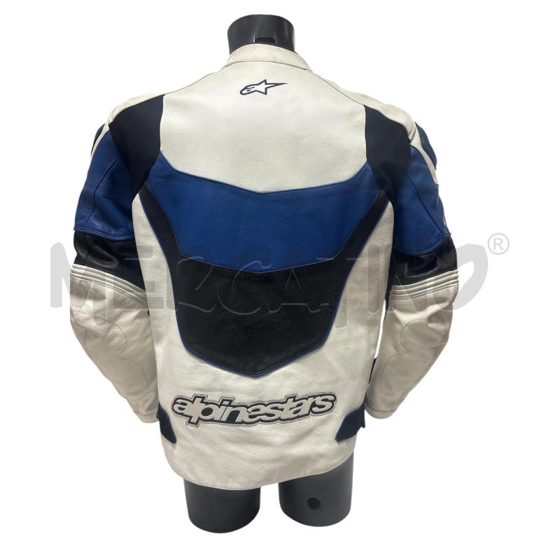 GIACCA UOMO MOTO ALPINESTARS BLU BIANCO  | Mercatino dell'Usato Torino via ceresole 3