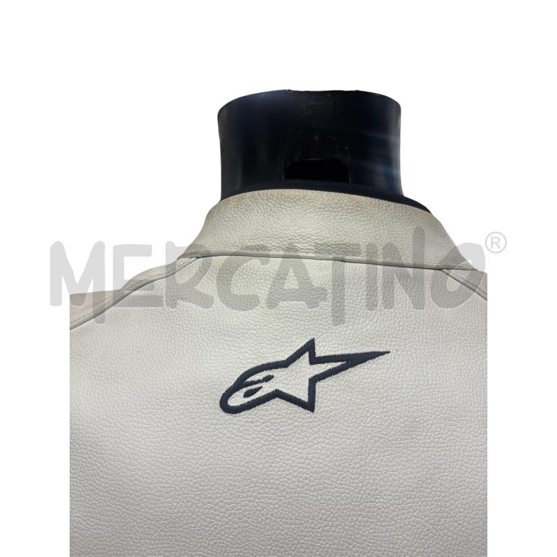 GIACCA UOMO MOTO ALPINESTARS BLU BIANCO  | Mercatino dell'Usato Torino via ceresole 4