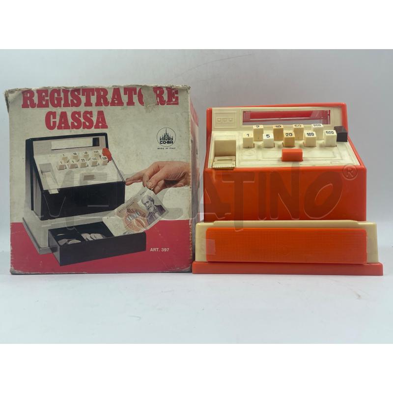 GIOCATTOLO REGISTRATORE DI CASSA ANNI 70 | Mercatino dell'Usato Torino via ceresole 1