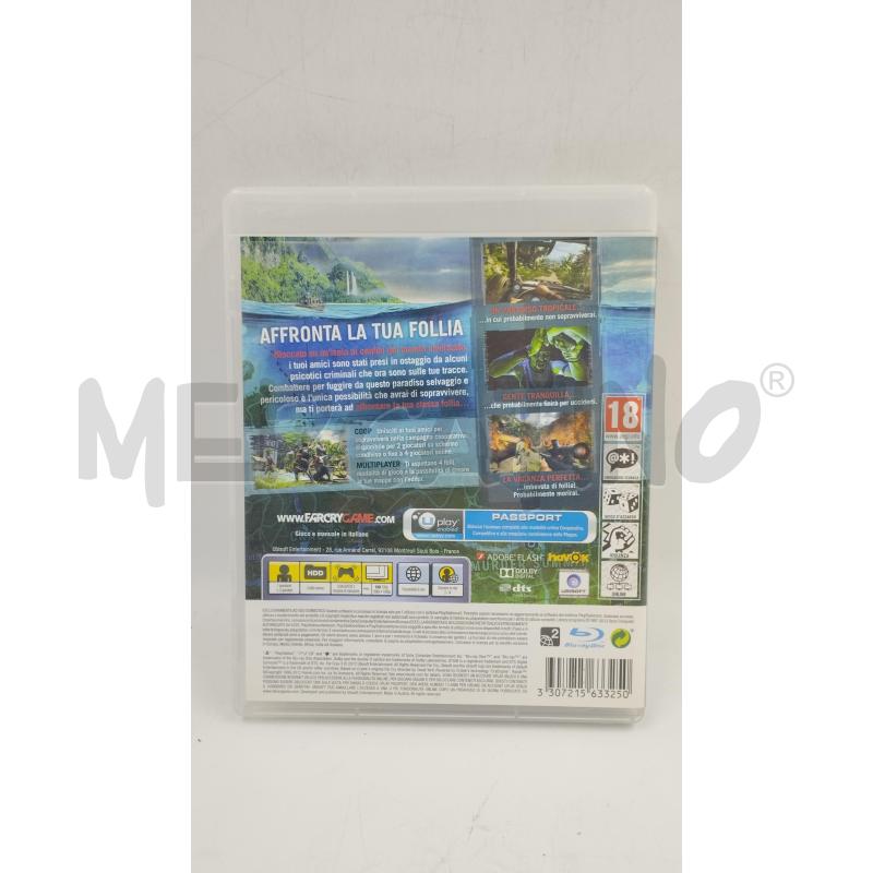 GIOCO PS3 FARCRY 3 | Mercatino dell'Usato Torino via ceresole 2