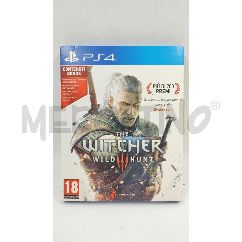 GIOCO PS4 THE WITCHER WILD HUNT | Mercatino dell'Usato Torino via ceresole 2