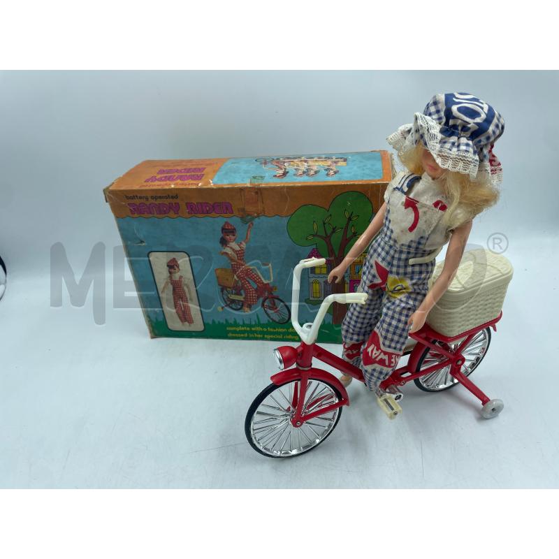 GIOCO RANDY RIDER BAMBOLA CON BICI ANNI 70 | Mercatino dell'Usato Torino via ceresole 4