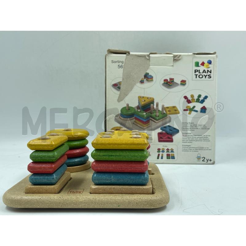 GIOCO VINTAGE PLAN TOYS IN LEGNO | Mercatino dell'Usato Torino via ceresole 3