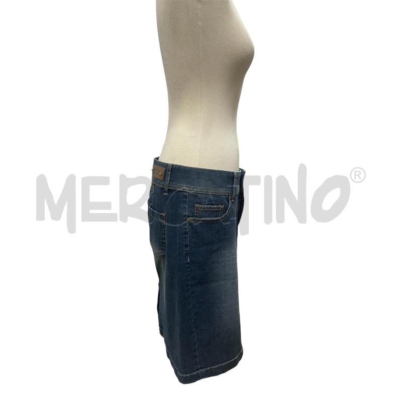 GONNA FIORELLA RUBINO IN JEANS SCURO | Mercatino dell'Usato Torino via ceresole 3