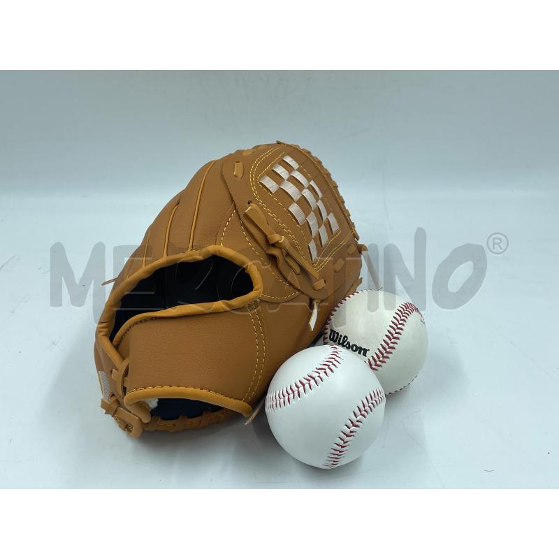 GUANTONE DA BASEBALL CON PALLE | Mercatino dell'Usato Torino via ceresole 5