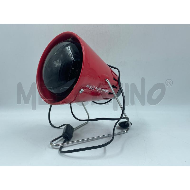 LAMPADA AD INFRAROSSI JELOSOL ROSSA | Mercatino dell'Usato Torino via ceresole 1