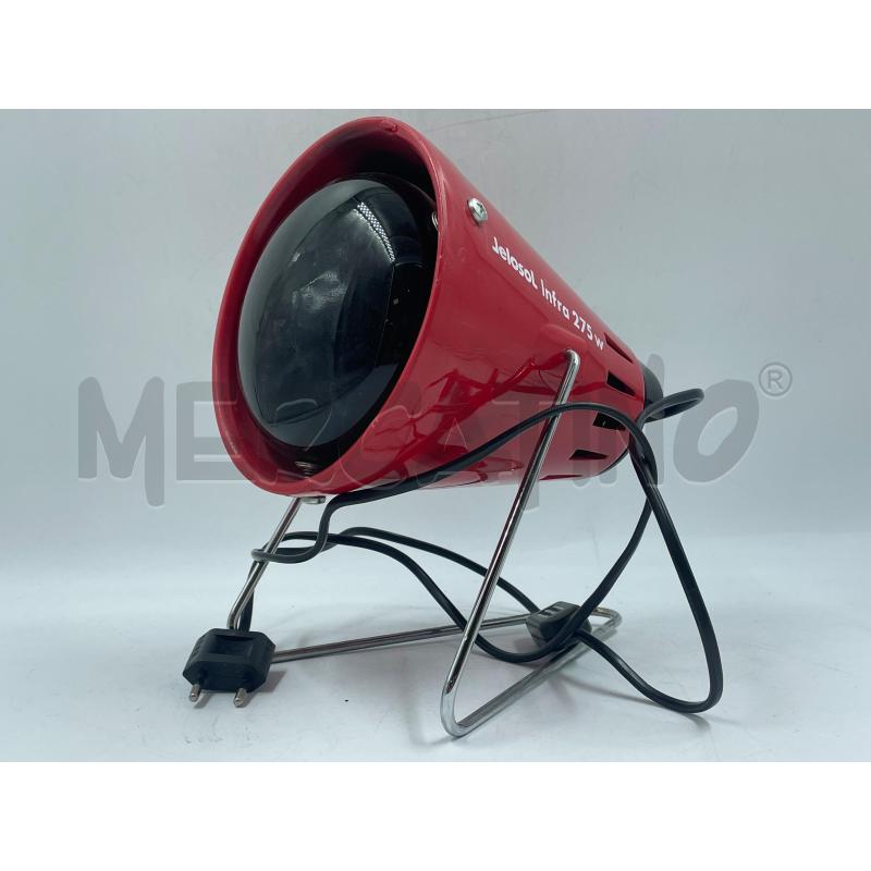 LAMPADA AD INFRAROSSI JELOSOL ROSSA | Mercatino dell'Usato Torino via ceresole 4