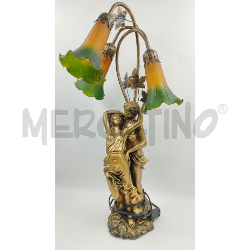 LAMPADA COPPIA RAGAZZI DORATA | Mercatino dell'Usato Torino via ceresole 1