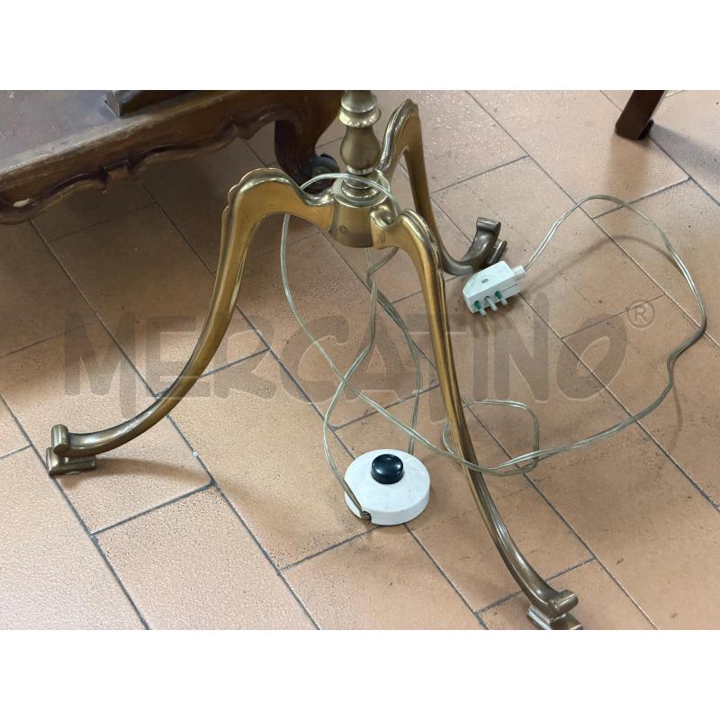 LAMPADA PIANTANA OTTONE | Mercatino dell'Usato Torino via ceresole 2