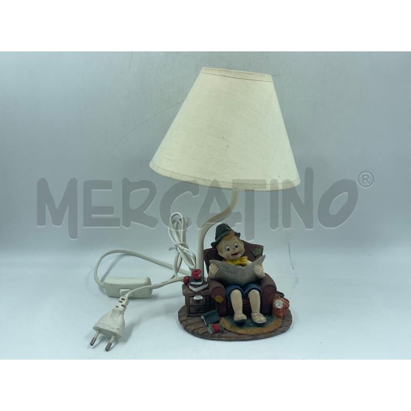 LAMPADA PINOCCHIO IN CERAMICA | Mercatino dell'Usato Torino via ceresole 1