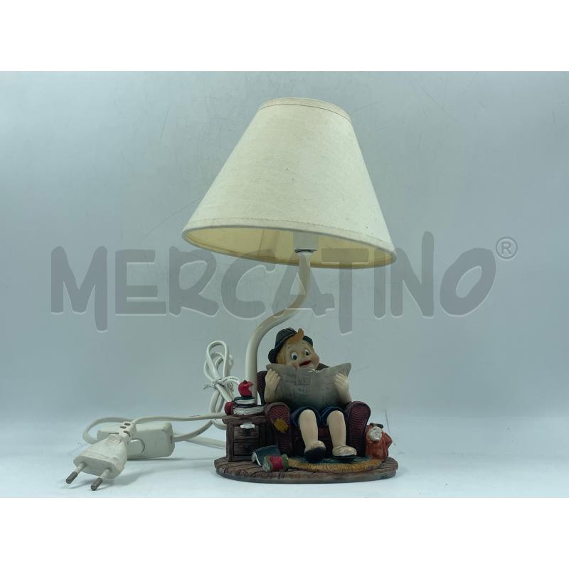LAMPADA PINOCCHIO IN CERAMICA | Mercatino dell'Usato Torino via ceresole 3