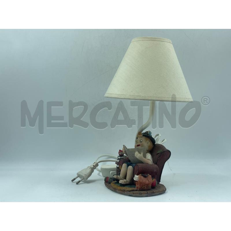 LAMPADA PINOCCHIO IN CERAMICA | Mercatino dell'Usato Torino via ceresole 4