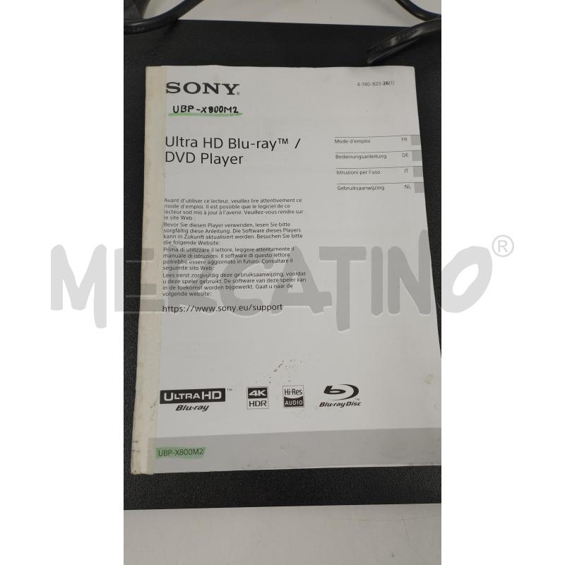 LETTORE DVD SONY UBP-X800M2 | Mercatino dell'Usato Torino via ceresole 3