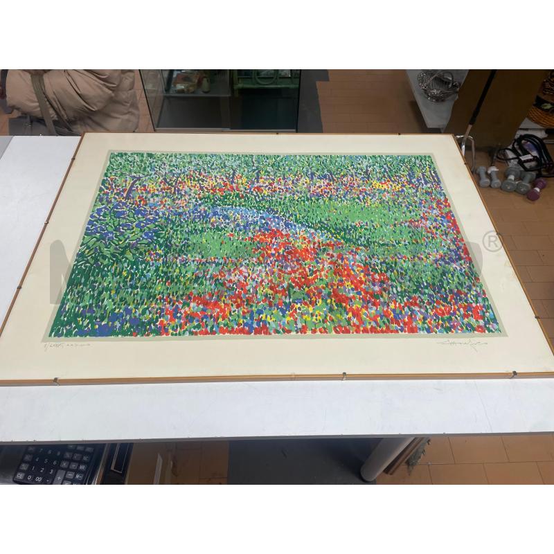 LITOGRAFIA IL GIARDINO DI ETTORE FICO | Mercatino dell'Usato Torino via ceresole 3