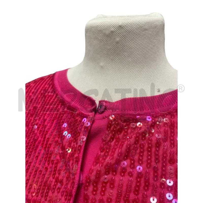 MAGLIONCINO DONNA TWIN SET SIMONA BARBIERI FUCSIA PAILLETTES  | Mercatino dell'Usato Torino via ceresole 4