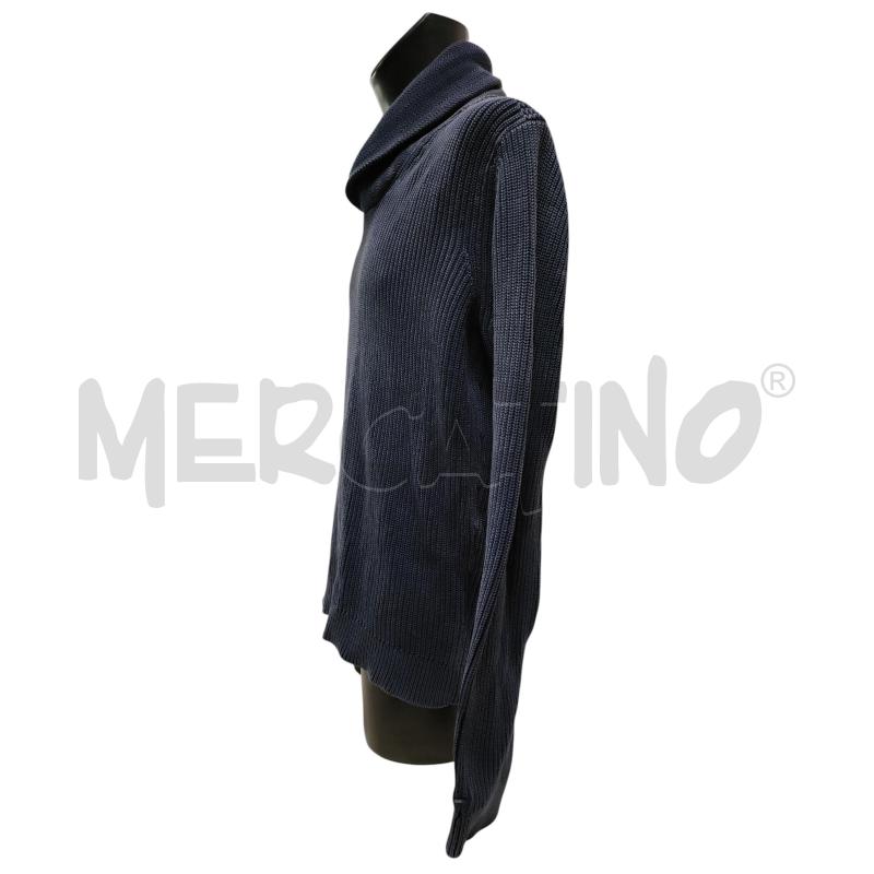 MAGLIONE UOMO TOMMY BLU SCURO  | Mercatino dell'Usato Torino via ceresole 2