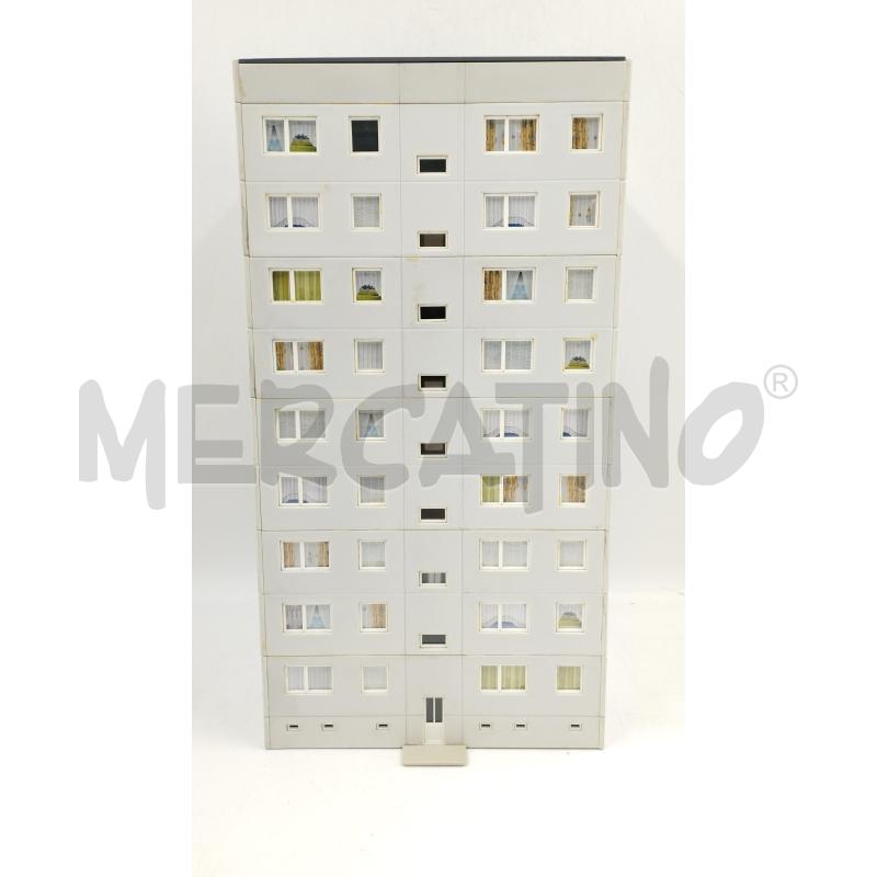 MODELLINO MINIATURA PALAZZINA ALTA | Mercatino dell'Usato Torino via ceresole 2