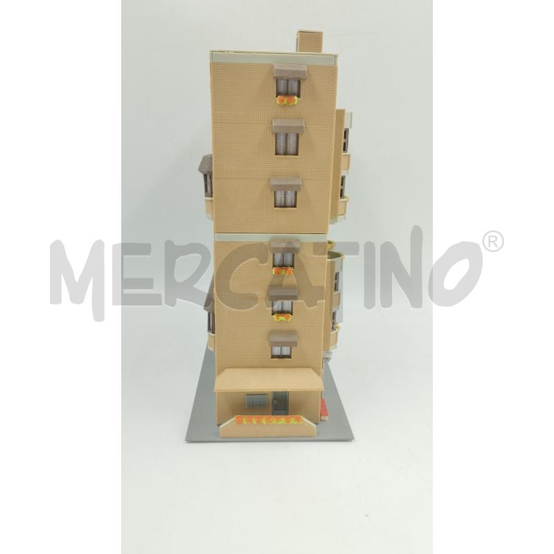 MODELLINO MINIATURA PALAZZINA MATTONCINI ROSSI BALCONI | Mercatino dell'Usato Torino via ceresole 2