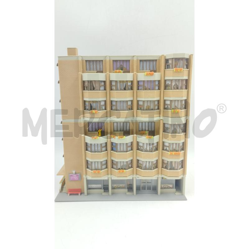 MODELLINO MINIATURA PALAZZINA MATTONCINI ROSSI BALCONI | Mercatino dell'Usato Torino via ceresole 3