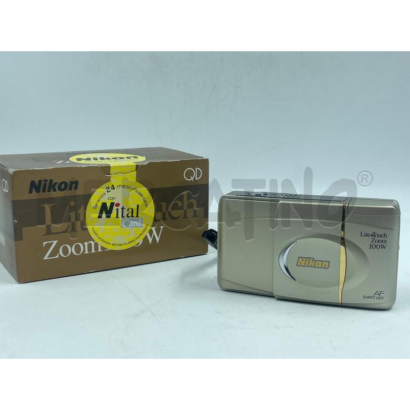 NIKON LITE TOUCH ZOOM 100 W | Mercatino dell'Usato Torino via ceresole 1