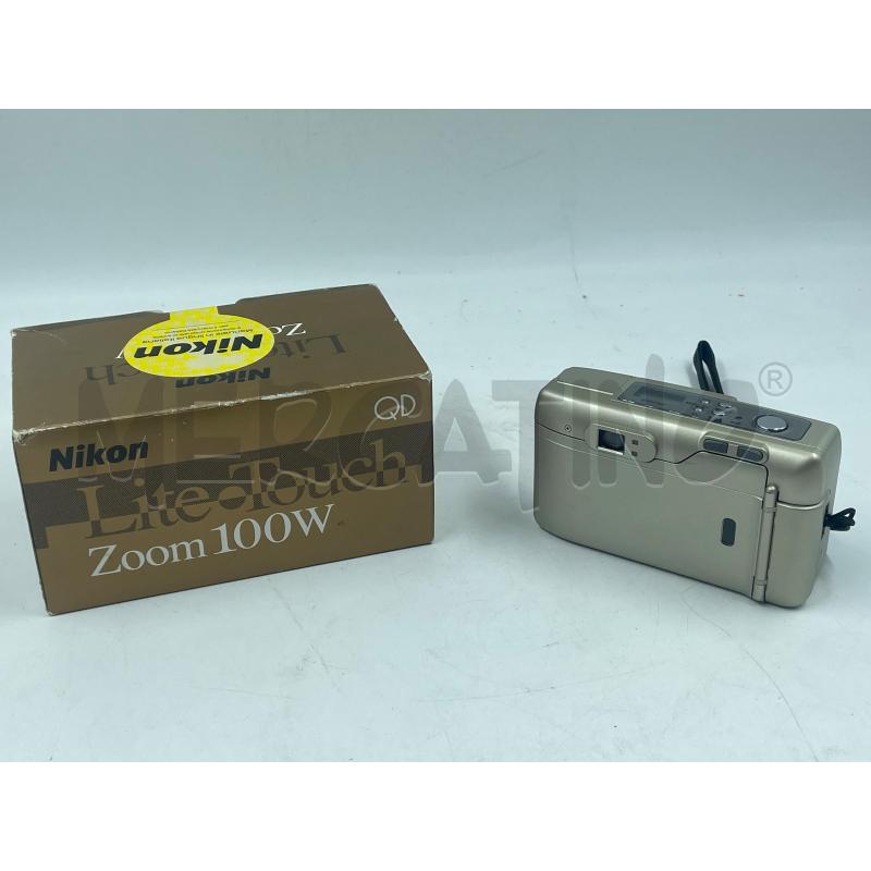 NIKON LITE TOUCH ZOOM 100 W | Mercatino dell'Usato Torino via ceresole 4
