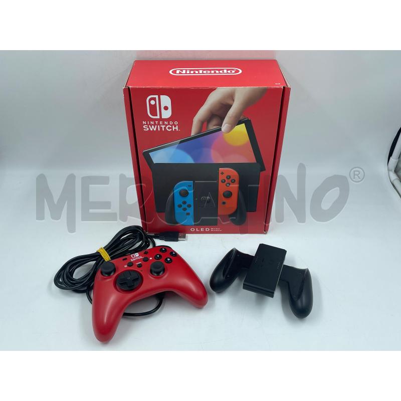 NINTENDO SWITCH OLED CON SCATOLA E ACC. NO HDMI | Mercatino dell'Usato Torino via ceresole 1