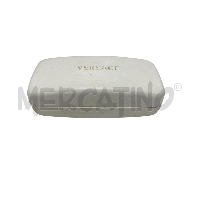 OCCHIALI DONNA DA SOLE VERSACE VINTAGE MOD. 4136 BIANCO CON PORTA OCCHIALI | Mercatino dell'Usato Torino via ceresole 2