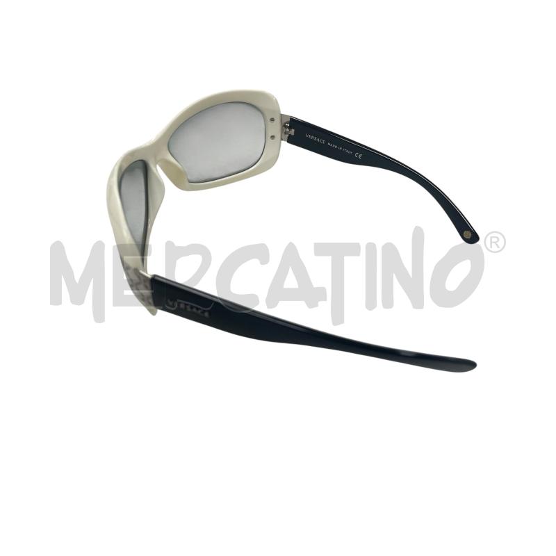 OCCHIALI DONNA DA SOLE VERSACE VINTAGE MOD. 4136 BIANCO CON PORTA OCCHIALI | Mercatino dell'Usato Torino via ceresole 3