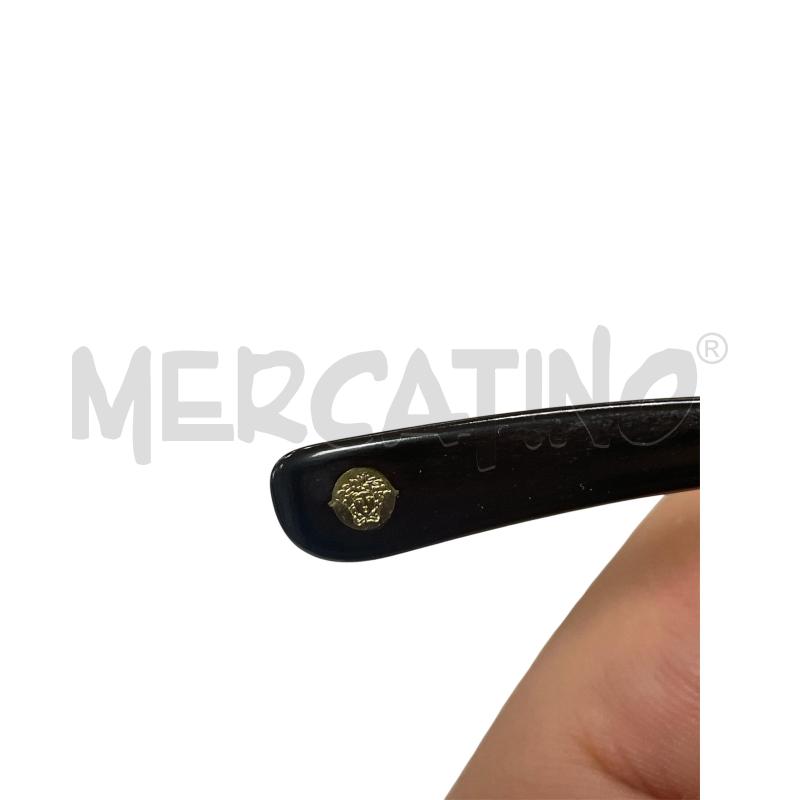 OCCHIALI DONNA DA SOLE VERSACE VINTAGE MOD. 4136 BIANCO CON PORTA OCCHIALI | Mercatino dell'Usato Torino via ceresole 5