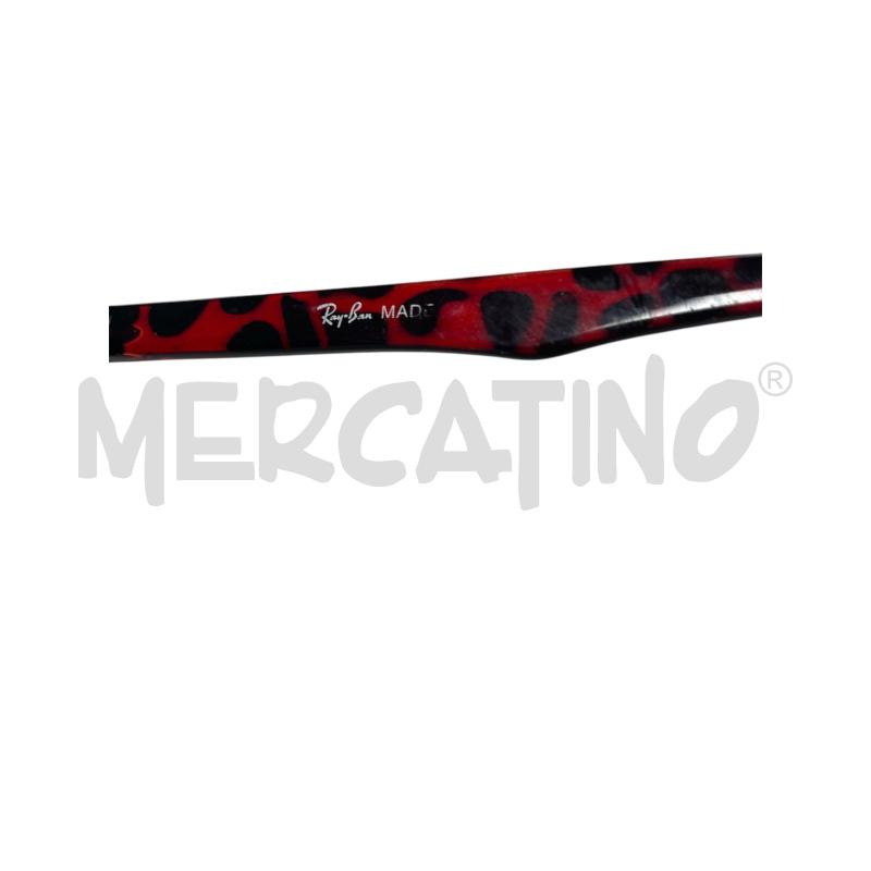 OCCHIALI RAYBAN CLUBMASTER RB3016 LENTI BLU | Mercatino dell'Usato Torino via ceresole 4