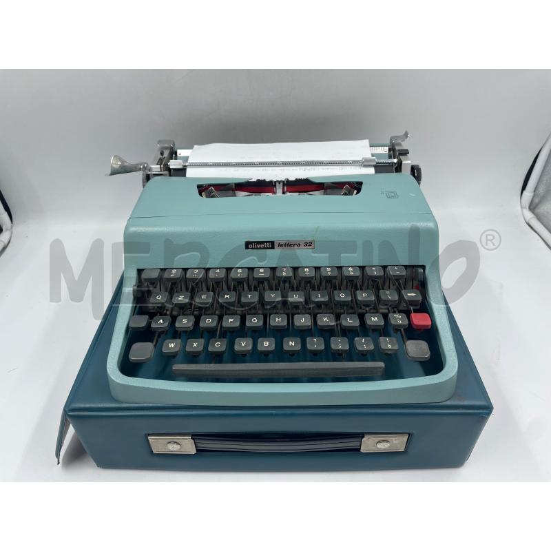 OLIVETTI LETTERA 32  | Mercatino dell'Usato Torino via ceresole 1