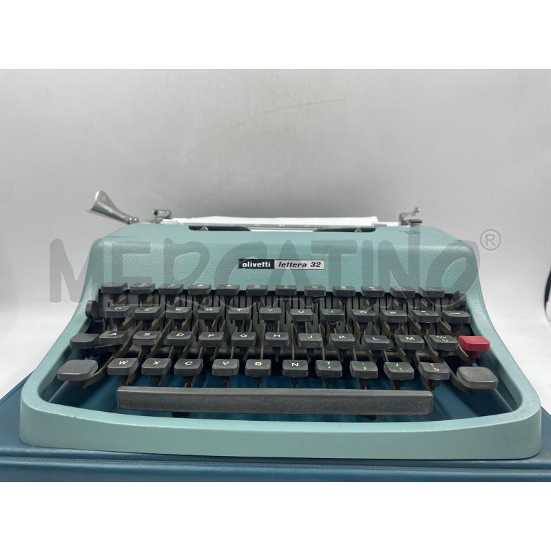 OLIVETTI LETTERA 32  | Mercatino dell'Usato Torino via ceresole 2
