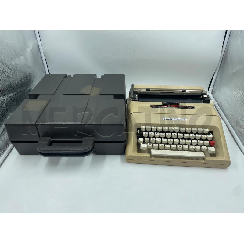 OLIVETTI LETTERA 35 CON CUSTODIA | Mercatino dell'Usato Torino via ceresole 4