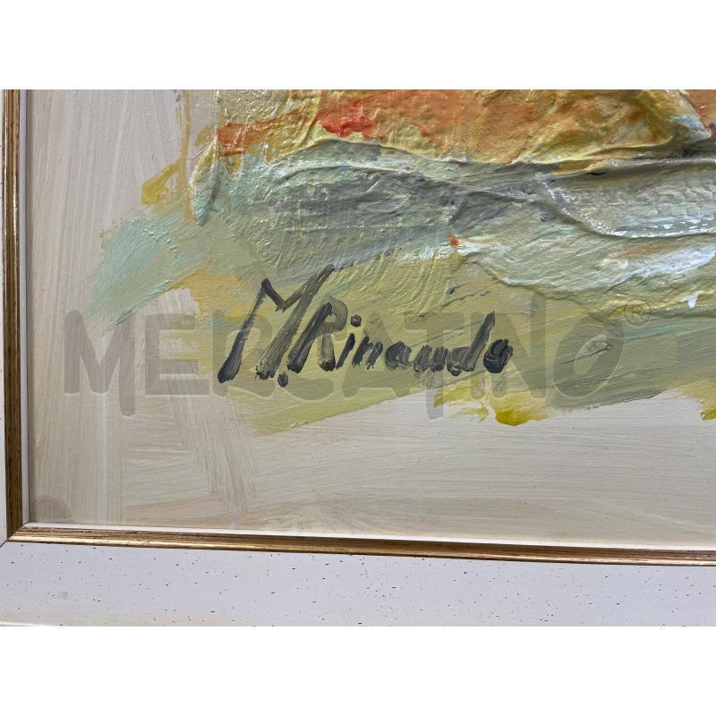 OPERA FIRMATA MAURIZIO RINAUDO   IN COLLINA | Mercatino dell'Usato Torino via ceresole 4