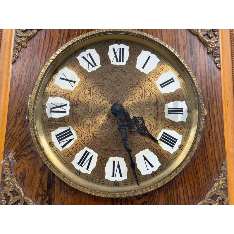 OROLOGIO DA PARETE LEGNO OTTONE | Mercatino dell'Usato Torino via ceresole 2